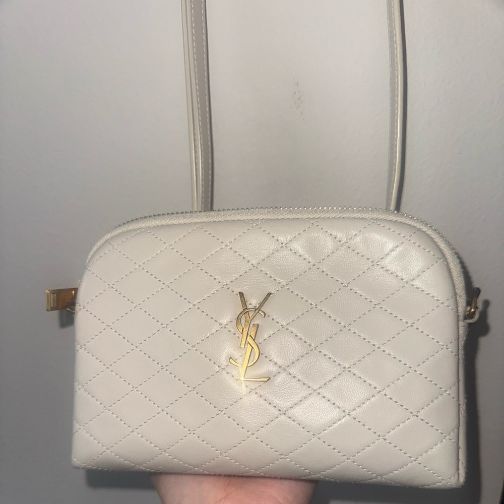 Saint Laurent Gaby lambskin pouch